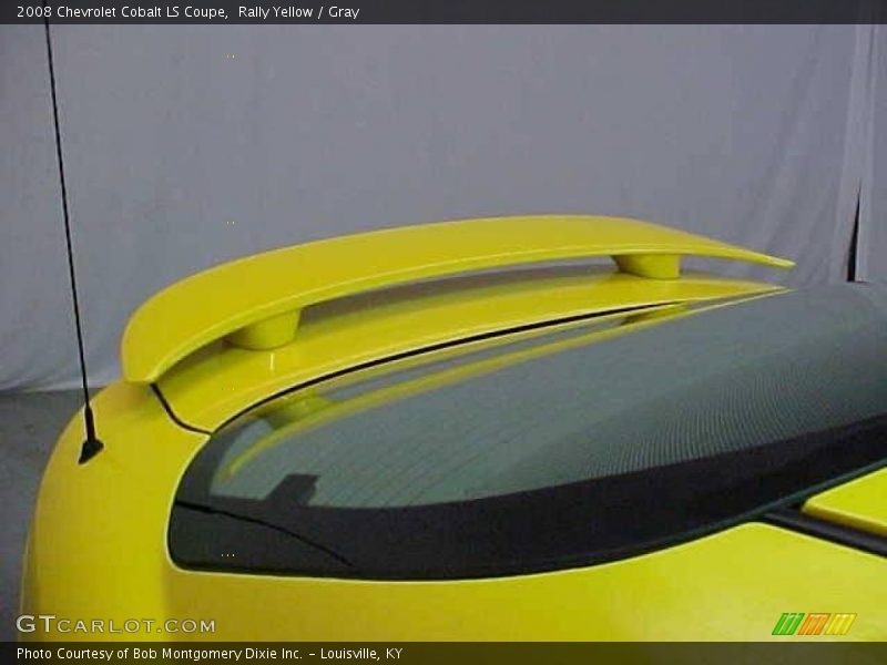 Rally Yellow / Gray 2008 Chevrolet Cobalt LS Coupe