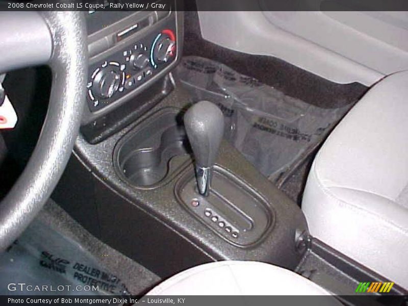 Rally Yellow / Gray 2008 Chevrolet Cobalt LS Coupe
