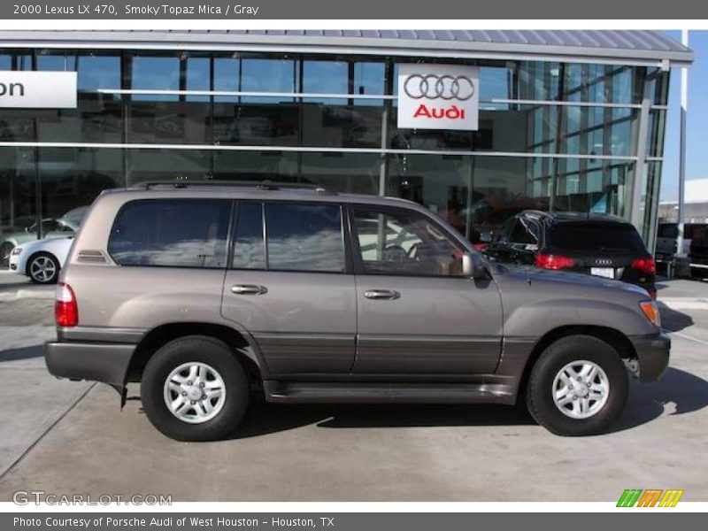 Smoky Topaz Mica / Gray 2000 Lexus LX 470