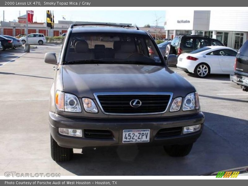 Smoky Topaz Mica / Gray 2000 Lexus LX 470