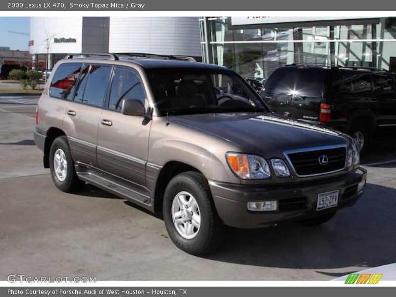 Smoky Topaz Mica / Gray 2000 Lexus LX 470