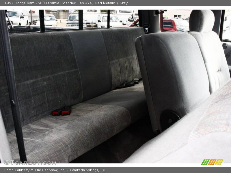 Red Metallic / Gray 1997 Dodge Ram 2500 Laramie Extended Cab 4x4