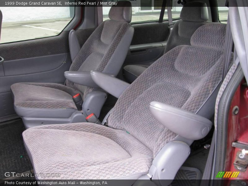 Inferno Red Pearl / Mist Gray 1999 Dodge Grand Caravan SE