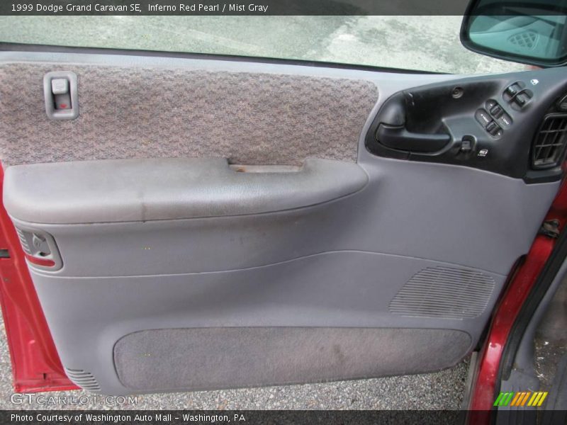 Inferno Red Pearl / Mist Gray 1999 Dodge Grand Caravan SE