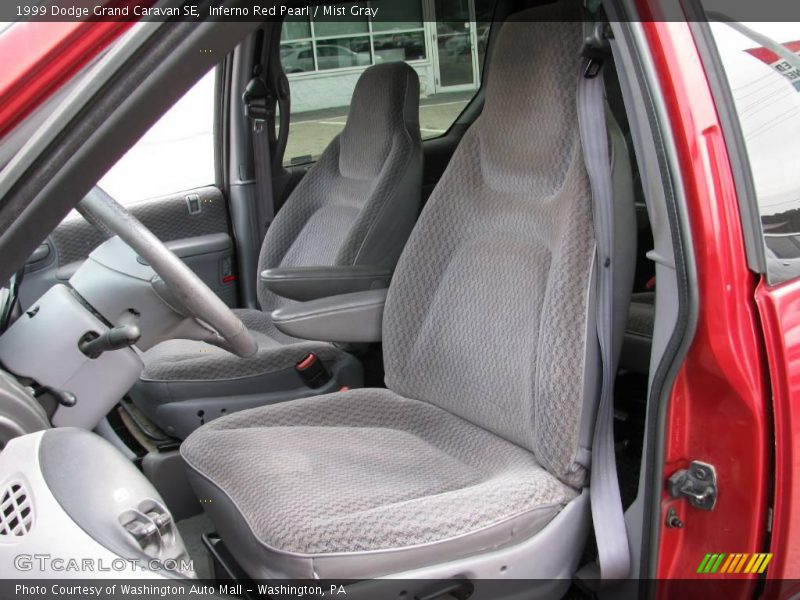 Inferno Red Pearl / Mist Gray 1999 Dodge Grand Caravan SE