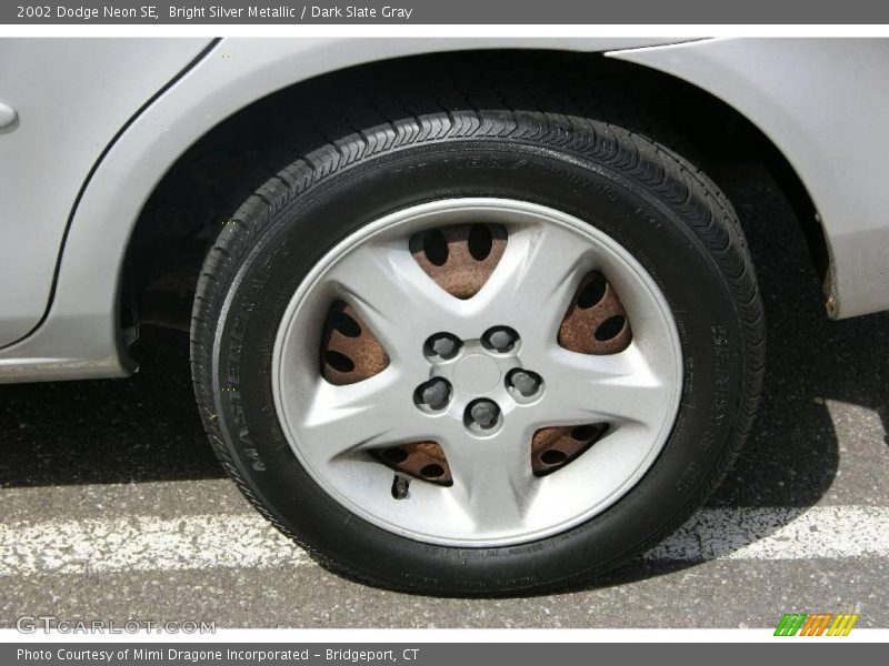 Bright Silver Metallic / Dark Slate Gray 2002 Dodge Neon SE