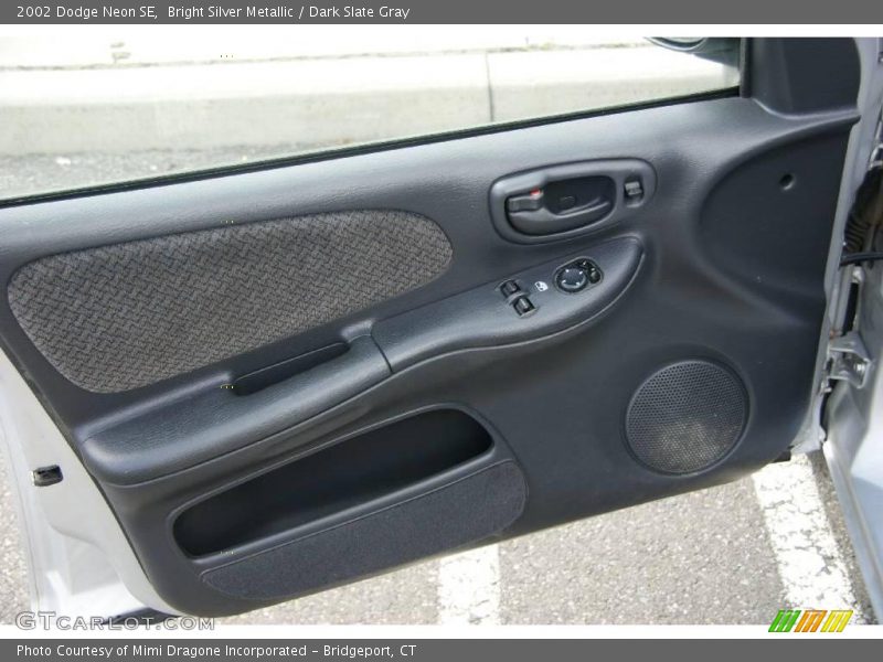 Bright Silver Metallic / Dark Slate Gray 2002 Dodge Neon SE
