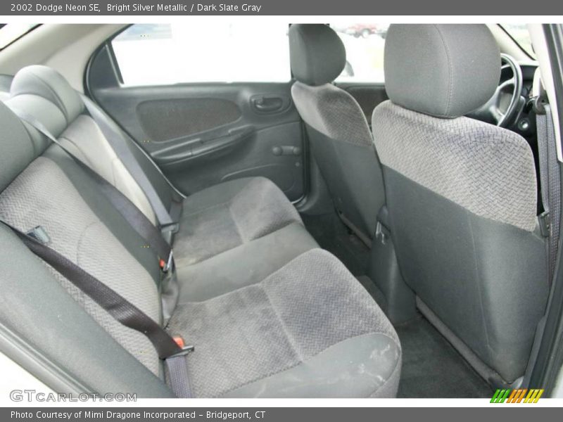 Bright Silver Metallic / Dark Slate Gray 2002 Dodge Neon SE
