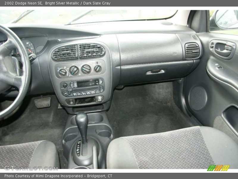 Bright Silver Metallic / Dark Slate Gray 2002 Dodge Neon SE