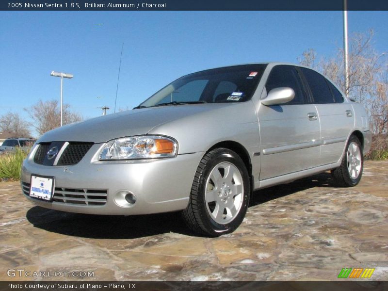 Brilliant Aluminum / Charcoal 2005 Nissan Sentra 1.8 S