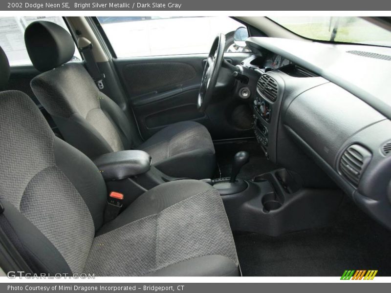 Bright Silver Metallic / Dark Slate Gray 2002 Dodge Neon SE