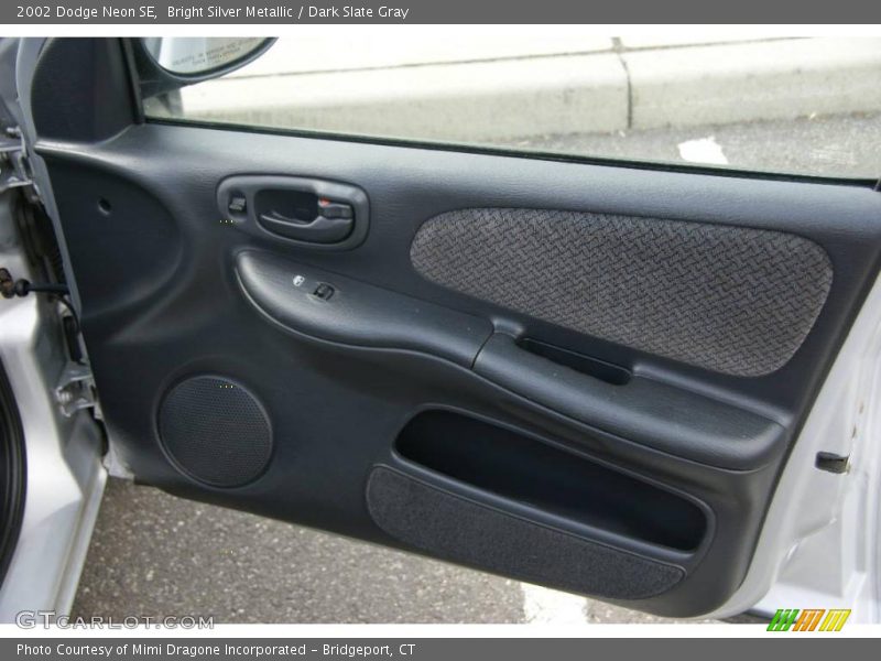 Bright Silver Metallic / Dark Slate Gray 2002 Dodge Neon SE
