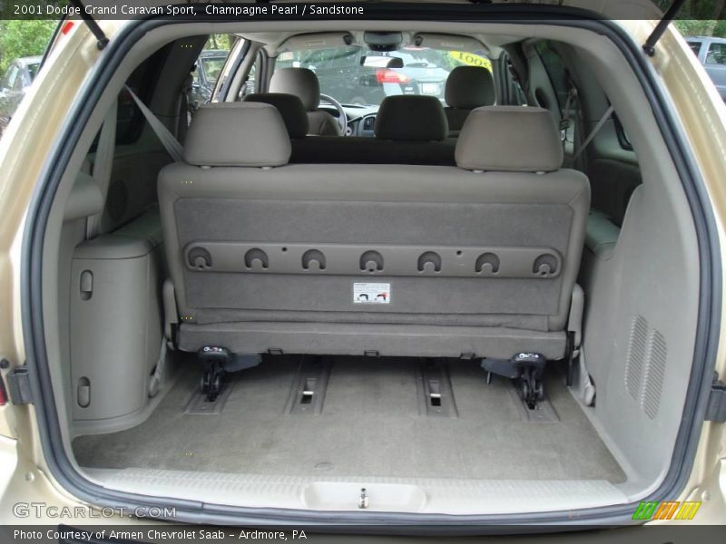 Champagne Pearl / Sandstone 2001 Dodge Grand Caravan Sport