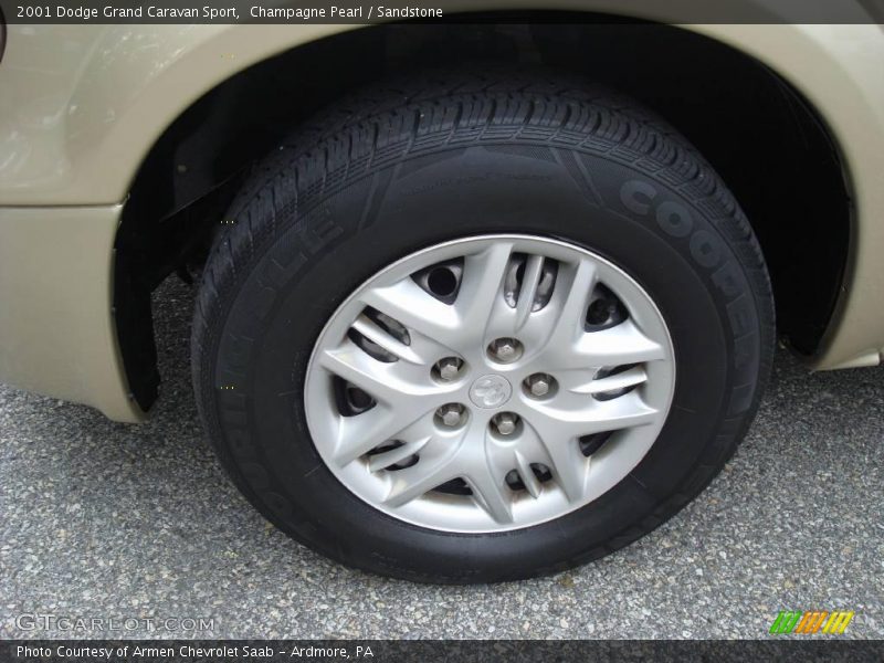 Champagne Pearl / Sandstone 2001 Dodge Grand Caravan Sport