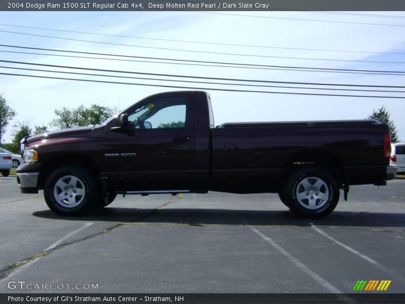 Deep Molten Red Pearl / Dark Slate Gray 2004 Dodge Ram 1500 SLT Regular Cab 4x4