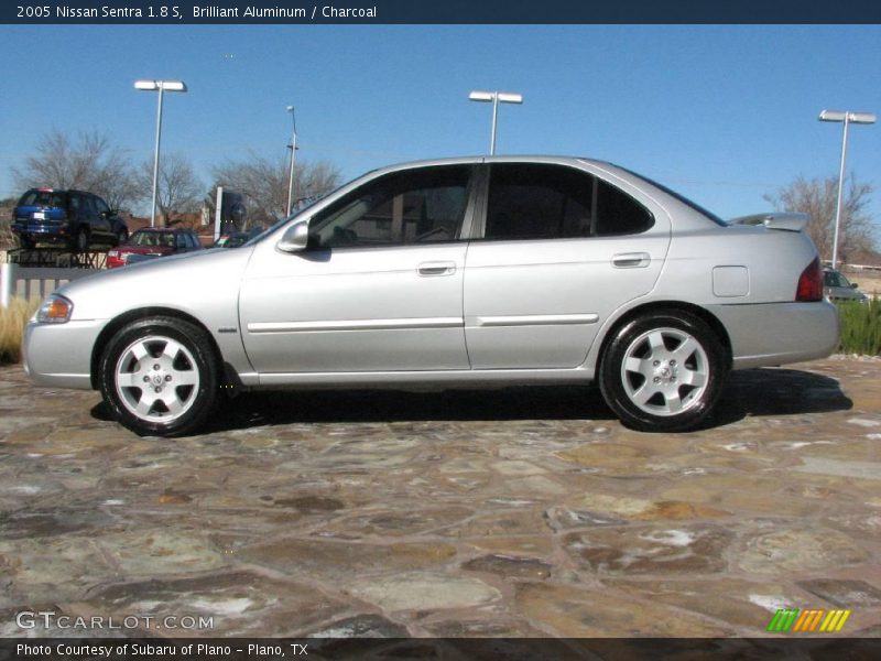 Brilliant Aluminum / Charcoal 2005 Nissan Sentra 1.8 S