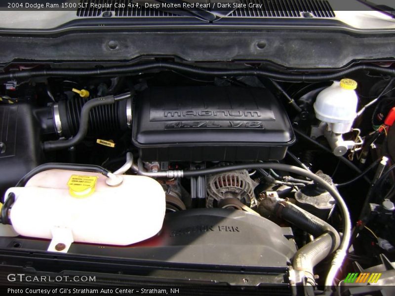 Deep Molten Red Pearl / Dark Slate Gray 2004 Dodge Ram 1500 SLT Regular Cab 4x4