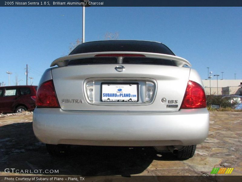 Brilliant Aluminum / Charcoal 2005 Nissan Sentra 1.8 S
