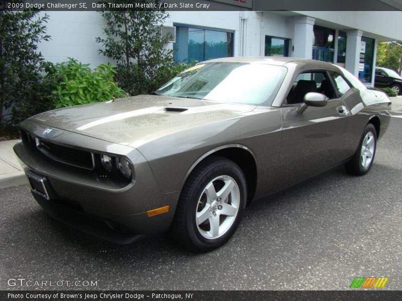 Dark Titanium Metallic / Dark Slate Gray 2009 Dodge Challenger SE