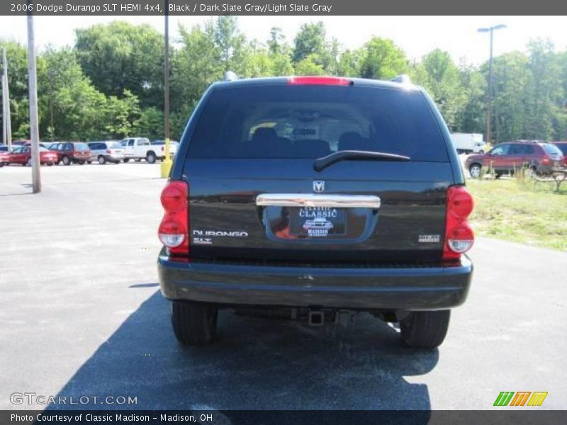 Black / Dark Slate Gray/Light Slate Gray 2006 Dodge Durango SLT HEMI 4x4