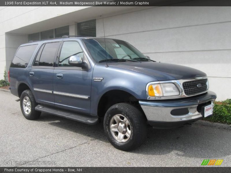 Medium Wedgewood Blue Metallic / Medium Graphite 1998 Ford Expedition XLT 4x4