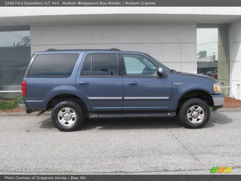 Medium Wedgewood Blue Metallic / Medium Graphite 1998 Ford Expedition XLT 4x4