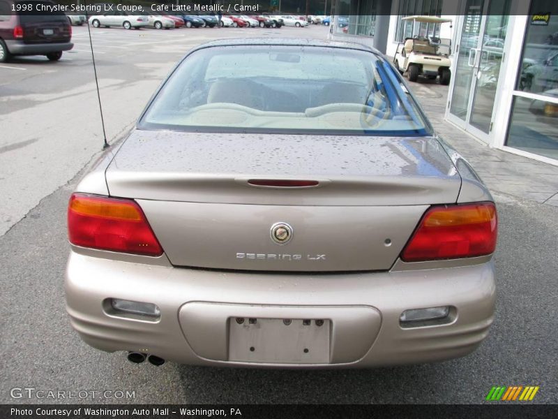 Cafe Latte Metallic / Camel 1998 Chrysler Sebring LX Coupe
