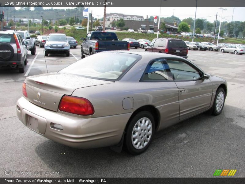 Cafe Latte Metallic / Camel 1998 Chrysler Sebring LX Coupe