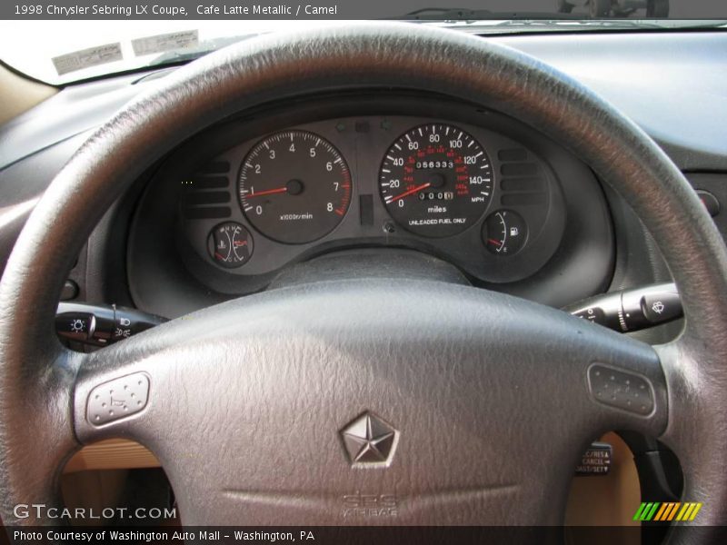 Cafe Latte Metallic / Camel 1998 Chrysler Sebring LX Coupe