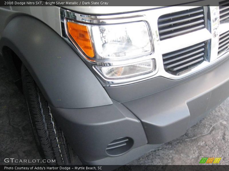 Bright Silver Metallic / Dark Slate Gray 2008 Dodge Nitro SXT