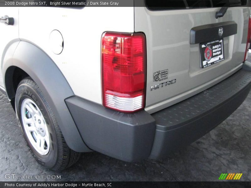 Bright Silver Metallic / Dark Slate Gray 2008 Dodge Nitro SXT