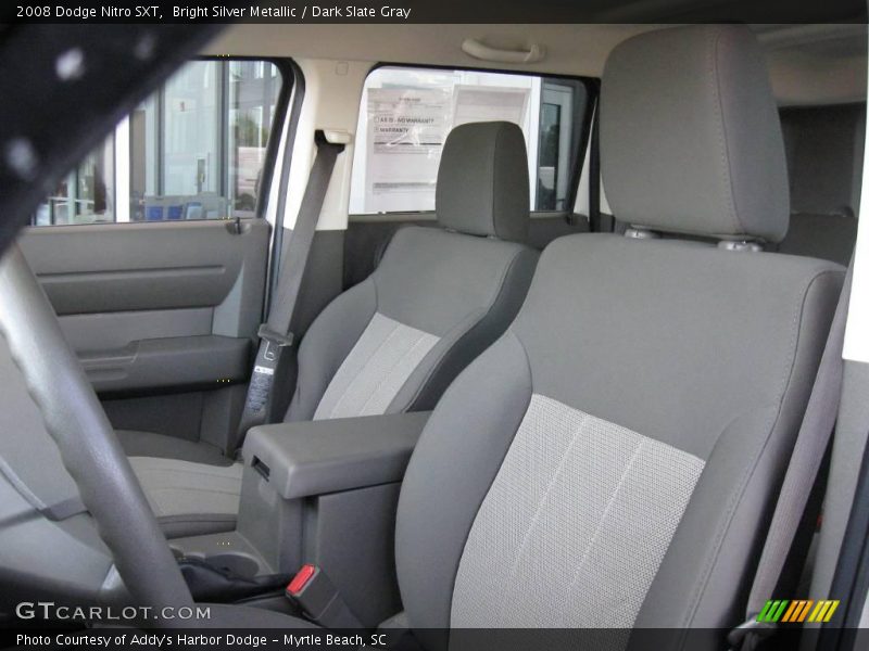 Bright Silver Metallic / Dark Slate Gray 2008 Dodge Nitro SXT