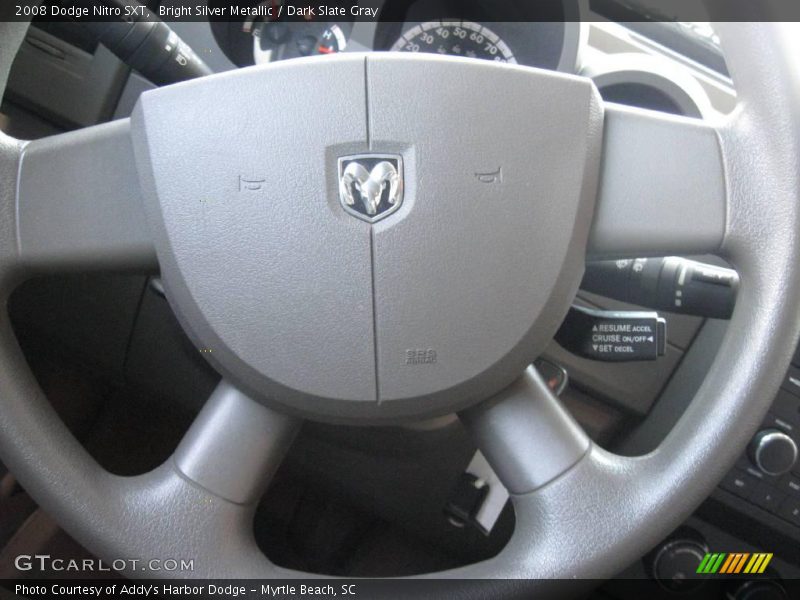 Bright Silver Metallic / Dark Slate Gray 2008 Dodge Nitro SXT