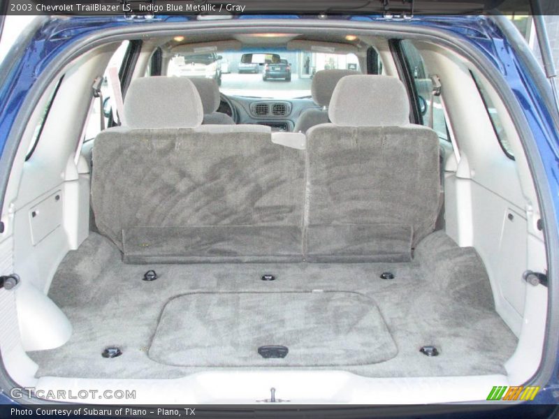 Indigo Blue Metallic / Gray 2003 Chevrolet TrailBlazer LS