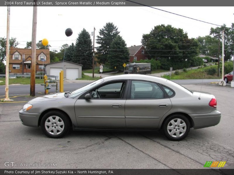 Spruce Green Metallic / Medium Graphite 2004 Ford Taurus LX Sedan