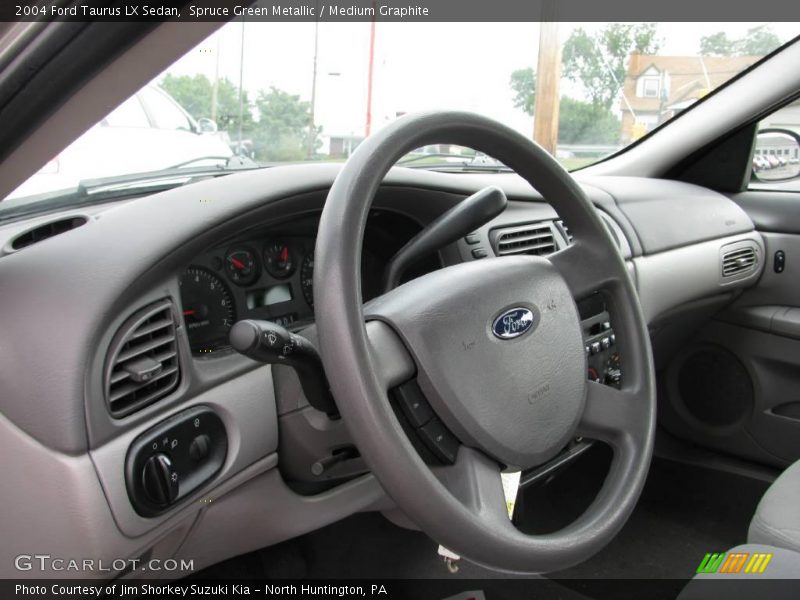 Spruce Green Metallic / Medium Graphite 2004 Ford Taurus LX Sedan