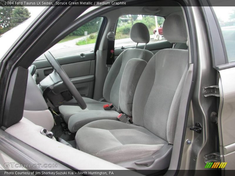 Spruce Green Metallic / Medium Graphite 2004 Ford Taurus LX Sedan