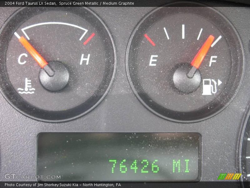 Spruce Green Metallic / Medium Graphite 2004 Ford Taurus LX Sedan