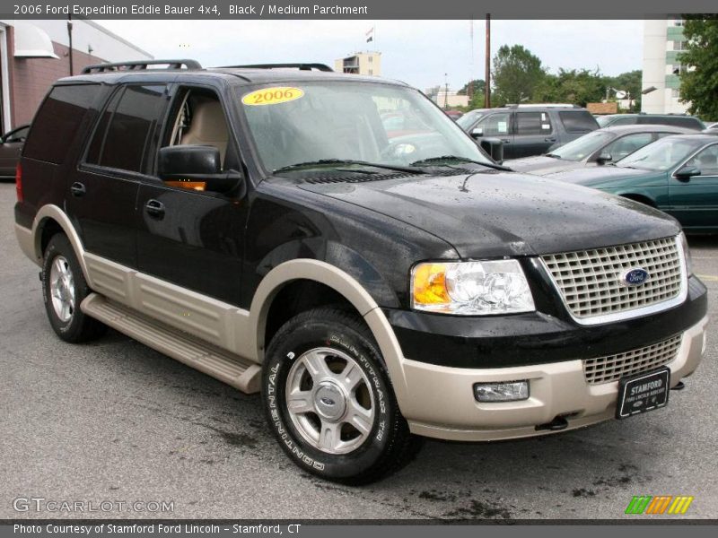 Black / Medium Parchment 2006 Ford Expedition Eddie Bauer 4x4