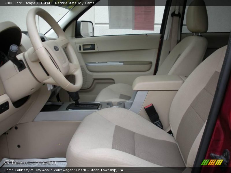 Redfire Metallic / Camel 2008 Ford Escape XLT 4WD