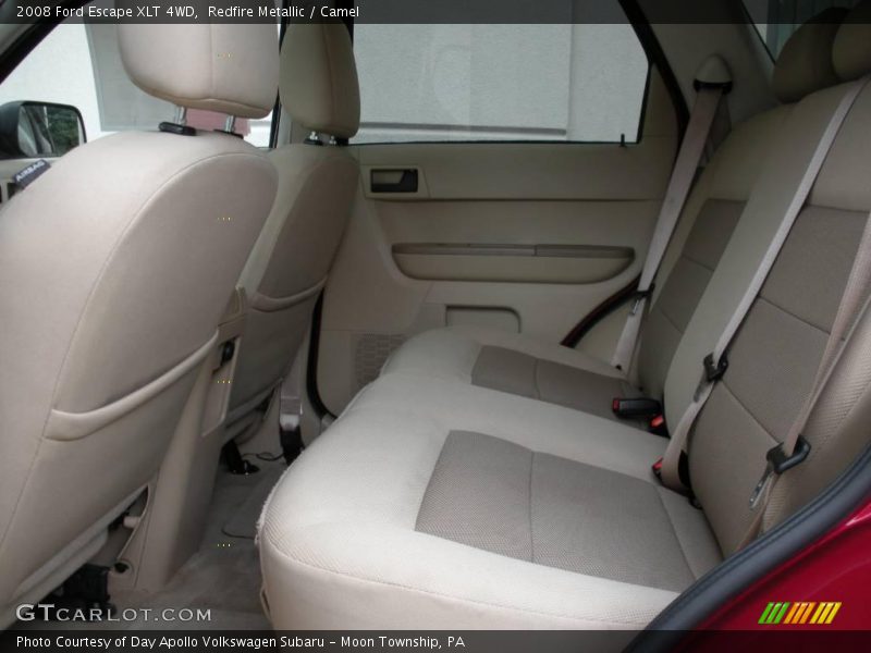 Redfire Metallic / Camel 2008 Ford Escape XLT 4WD