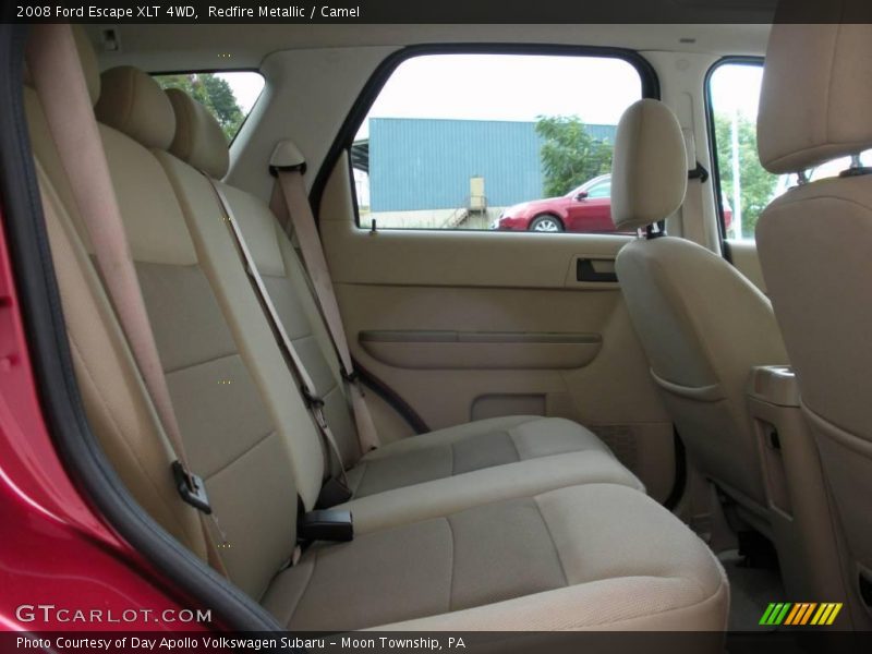 Redfire Metallic / Camel 2008 Ford Escape XLT 4WD
