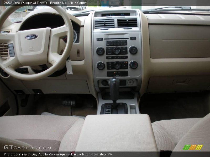 Redfire Metallic / Camel 2008 Ford Escape XLT 4WD