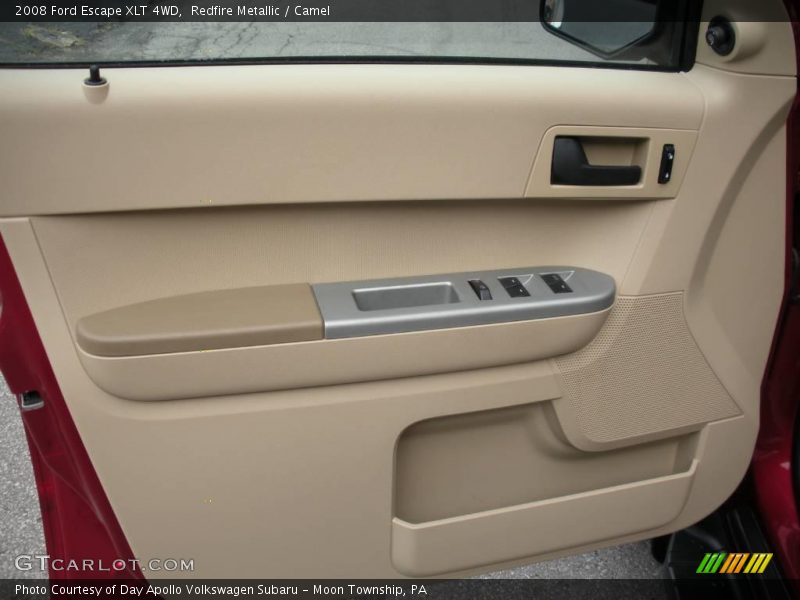 Redfire Metallic / Camel 2008 Ford Escape XLT 4WD