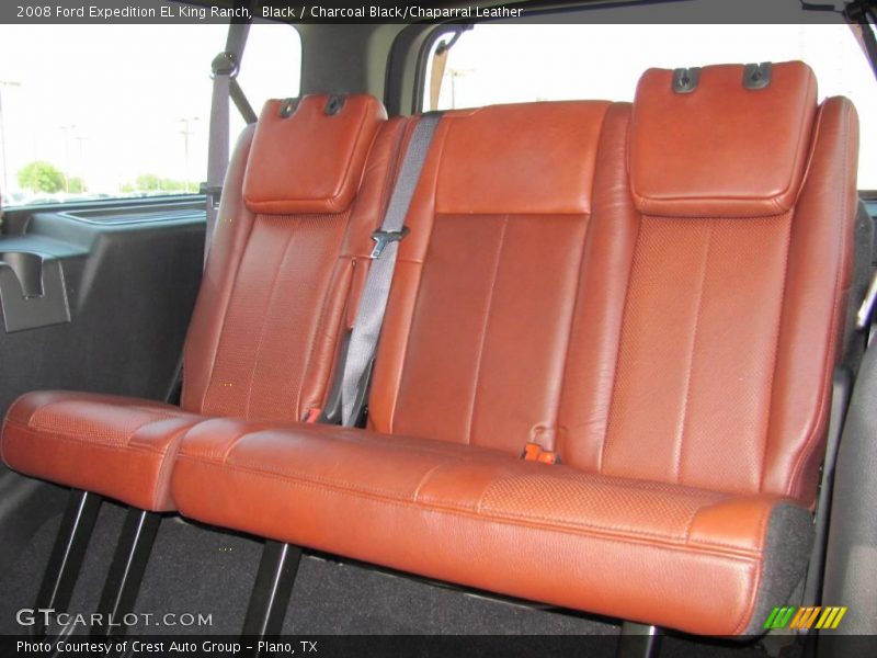 Black / Charcoal Black/Chaparral Leather 2008 Ford Expedition EL King Ranch