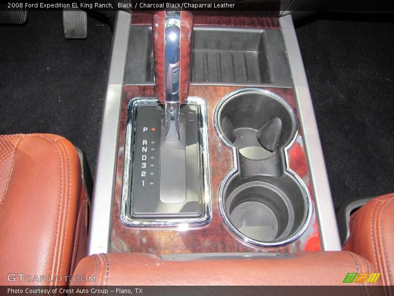 Black / Charcoal Black/Chaparral Leather 2008 Ford Expedition EL King Ranch