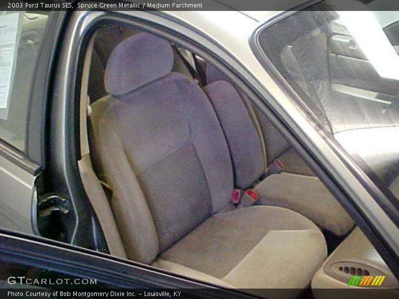 Spruce Green Metallic / Medium Parchment 2003 Ford Taurus SES