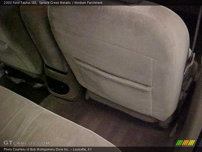 Spruce Green Metallic / Medium Parchment 2003 Ford Taurus SES
