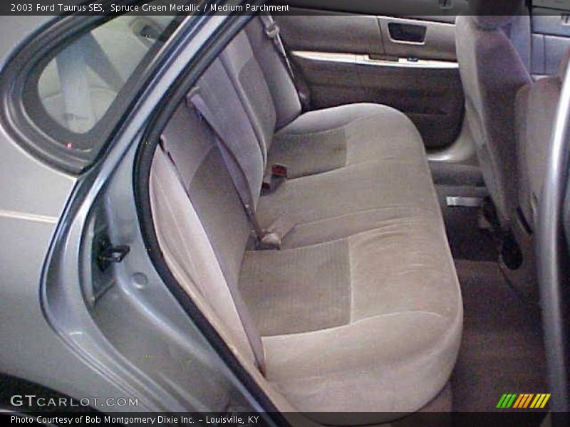 Spruce Green Metallic / Medium Parchment 2003 Ford Taurus SES