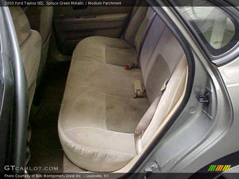 Spruce Green Metallic / Medium Parchment 2003 Ford Taurus SES